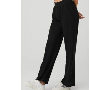 ALO MESH ALL-STAR WIDE LEG PANT, size large